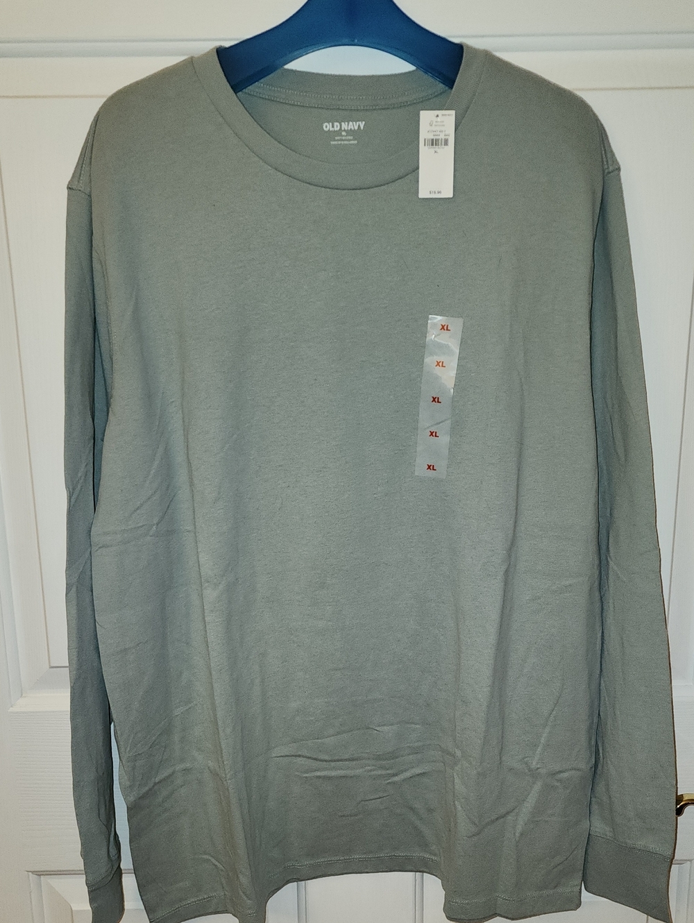 Old Navy Long Sleeve Crew Neck Shirt - Sage